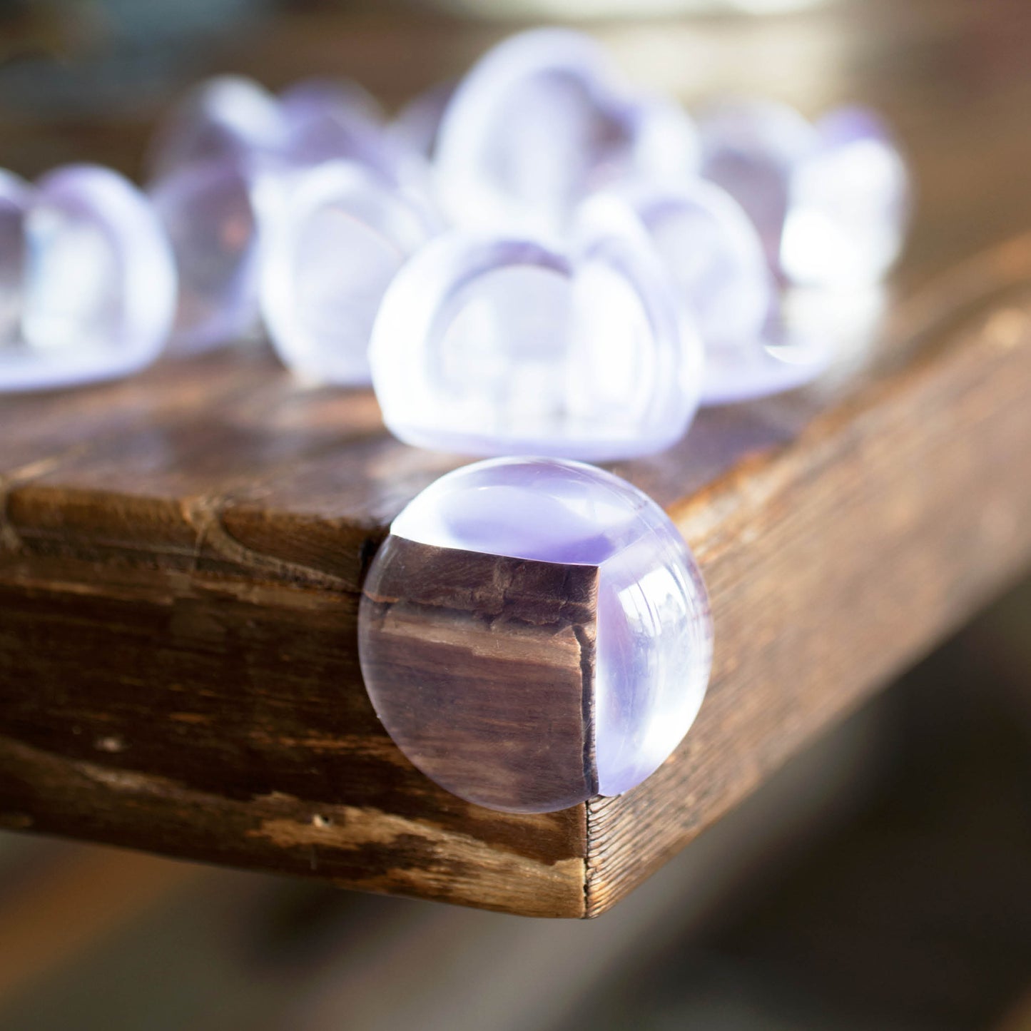 CORNER GUARDS - 12x Translucent corner guards